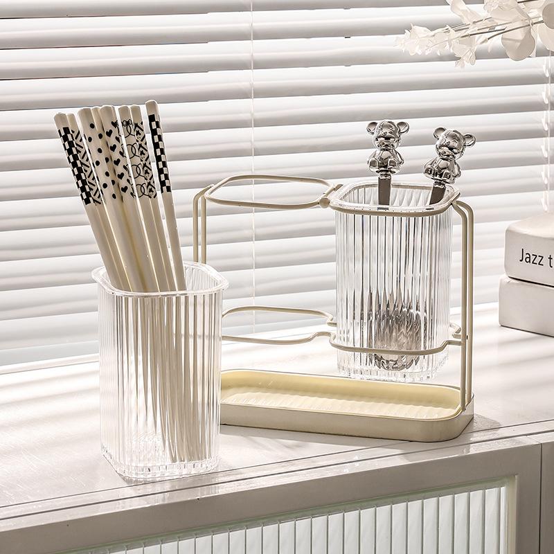 Luxus Wandhalter für Stäbchen & Besteck zum Abtropfen