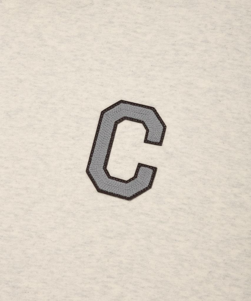 C Logo Hoodie Oatmeal