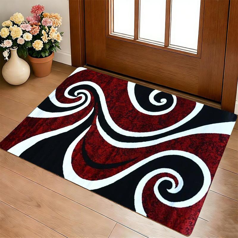 Spiral Living Room Nonslip Area Rug Soft Carpet For Bedroom Game Playroom Sofa Office Home Decor Doormat Christmas Gift C9301789