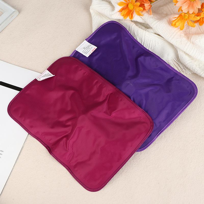 Eu/Us Plug Rechargeable Electric Hot Water Bottle Reusable Hand Warmer Heater Bag For Winter Hot Water Bottle Random Color