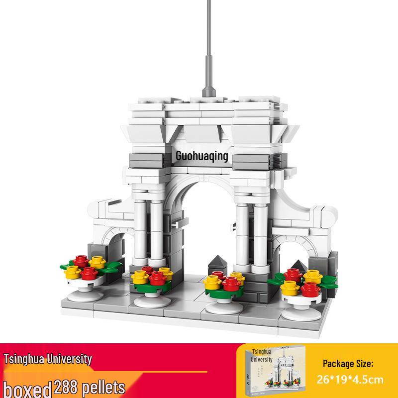 2025 Street Scene Lego-Compatible Architecture Model: Educational Assembly Toy for Kids and Boys