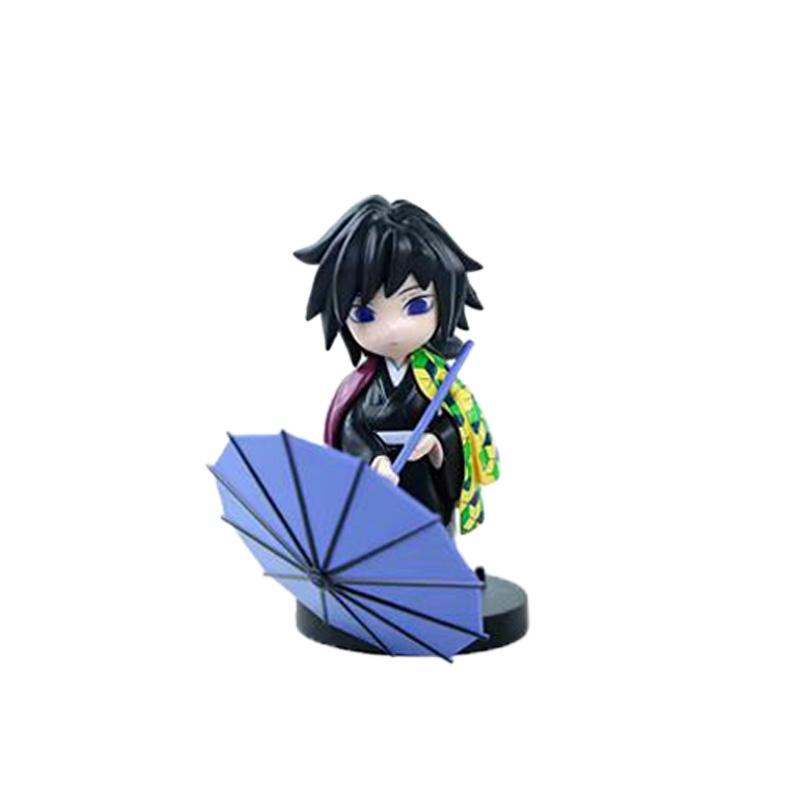 

12pcs Animation Demon Slayer blind case Tanjiro Kamado Nezuko animation design figure POLYVINYL CHLORIDE miniature decoration piece child Xmas Spooky