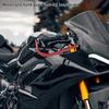 Motorcycle Handlebar Brake Protector 2PCS Motorcycle Clutch Brake Handlebar Protector Aluminum Alloy Motorcycle Lever Guards