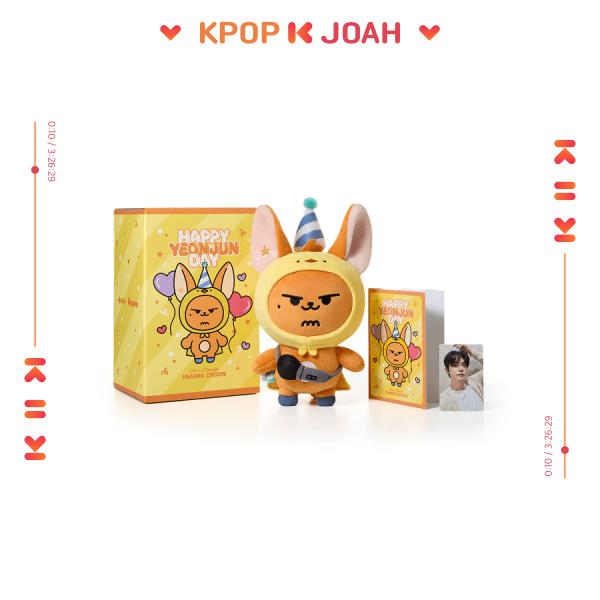 [ENSEMBLE PELUCHE] YEONJUN de TXT (DEMAIN X ENSEMBLE) [JOYEUX JOUR DE YEONJUN] Messager Cœur : HWANG CHOON MD