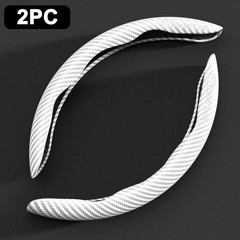 Cubierta de Volante de Coche de Fibra de Carbono con Revestimiento Antideslizante para Lexus RX350 NX300 Es300h Rx450h GS300 GX470 IS250 ES350 LX570