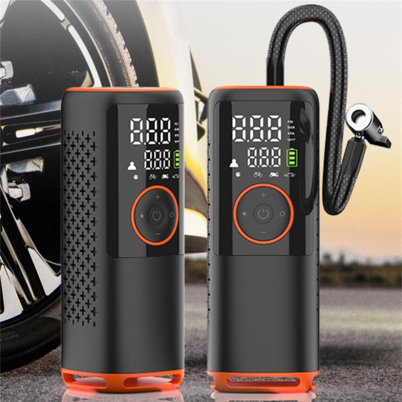 Wireless Car Air Compressor Air Pumps Electric Tire Inflator Pumps for Motorcycle Bicycles Air Pumps Tire Inflator