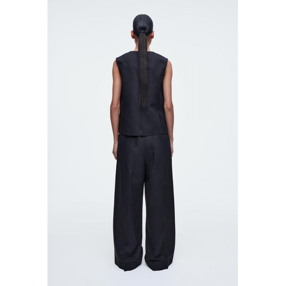 Cos Japan Tie Front Vest