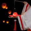 Lotus Flower DIY Lantern Material Kit 3D Mid Autumn Lotus Lantern  Children