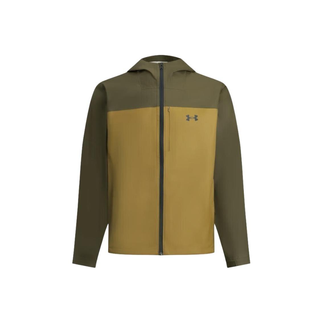 

Under Armour Непромокаемая FW25 Cloudstrike Легкая Сухая С капюшоном Спортивная Куртка с длинным рукавом Мужская Куртка 1381880-308 3XL