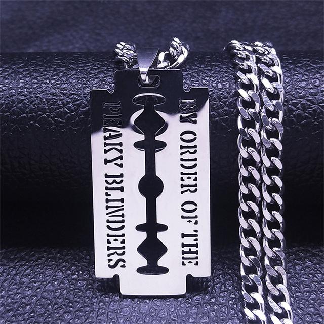 

Цепочки из нержавеющей стали, ожерелья золотого цвета, панк-клинок, мужские украшения Acero Inoxable N2243s