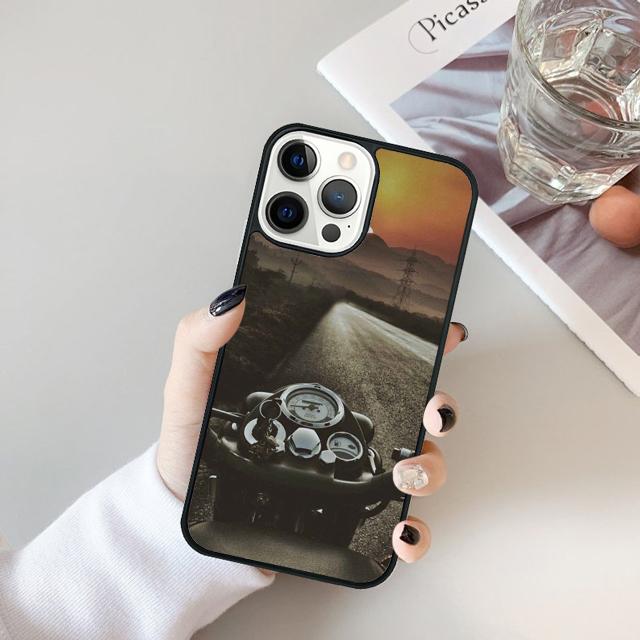 Best Latest Cool Motorcycle Phone Case Cover For iPhone 17 Air 16 15 14 Plus Apple 16 11 12 13 Pro Max Coque