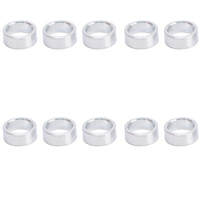 10Pcs Aluminum Alloy Spacer Round Unthreaded Standoff Support Fittings Outer Diameter 10mm