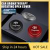 Kołpaki Samochodowe Aromaterapia Zapach Zapach Perfumy Dyfuzor Akcesoria Do Toyota Rav4 Corolla Camry Mirai Aqua Cross Auris TRD
