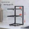 Kitchen Pot and Pan Organizer Rack