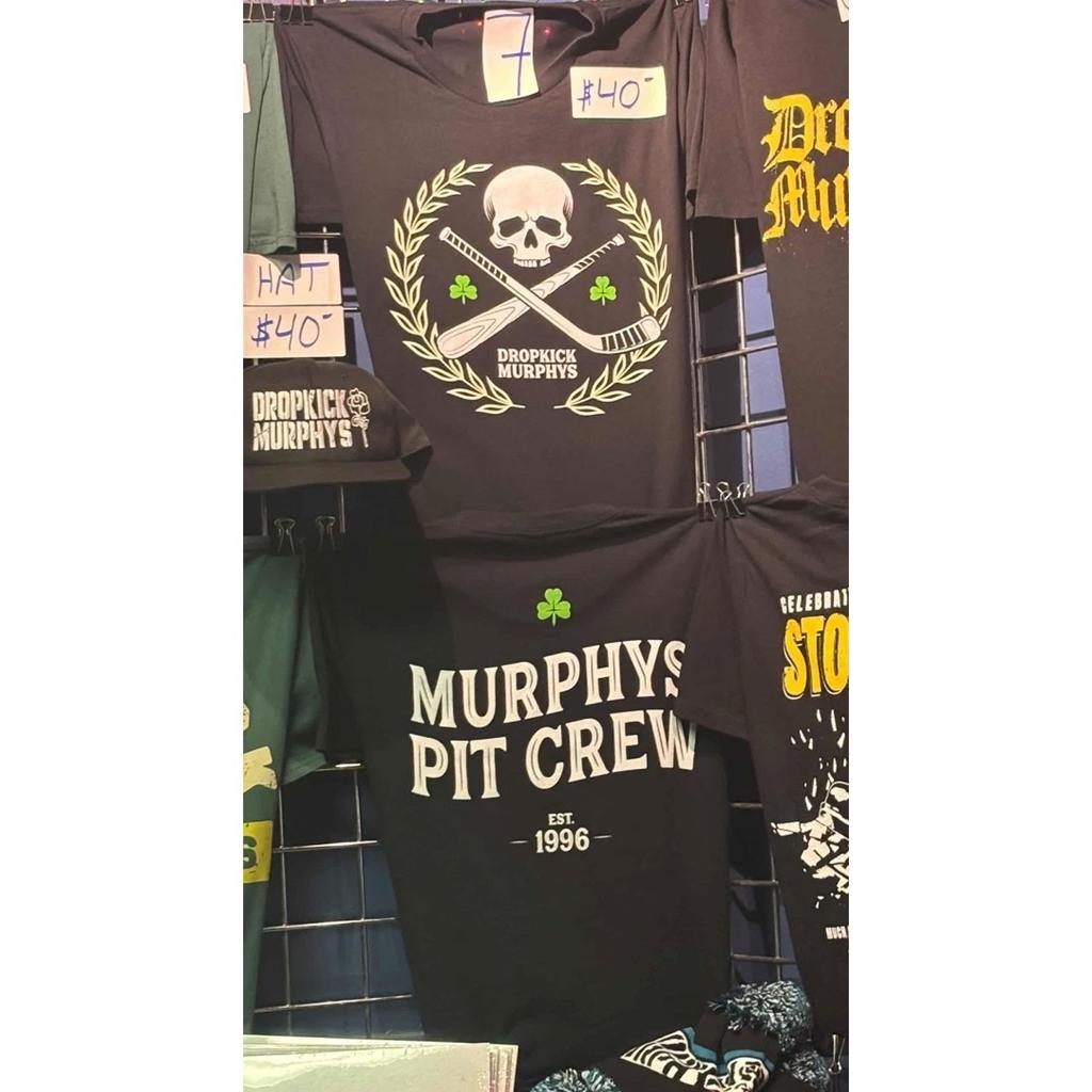 The Dropkick Murphys St Patrick's Day 2026 Tour T-shirt