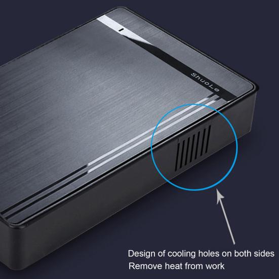 Set Data Storage ABS Enclosure 2.5/3.5 Inch HDD Driver-free Smart Sleep Hard Disk Case