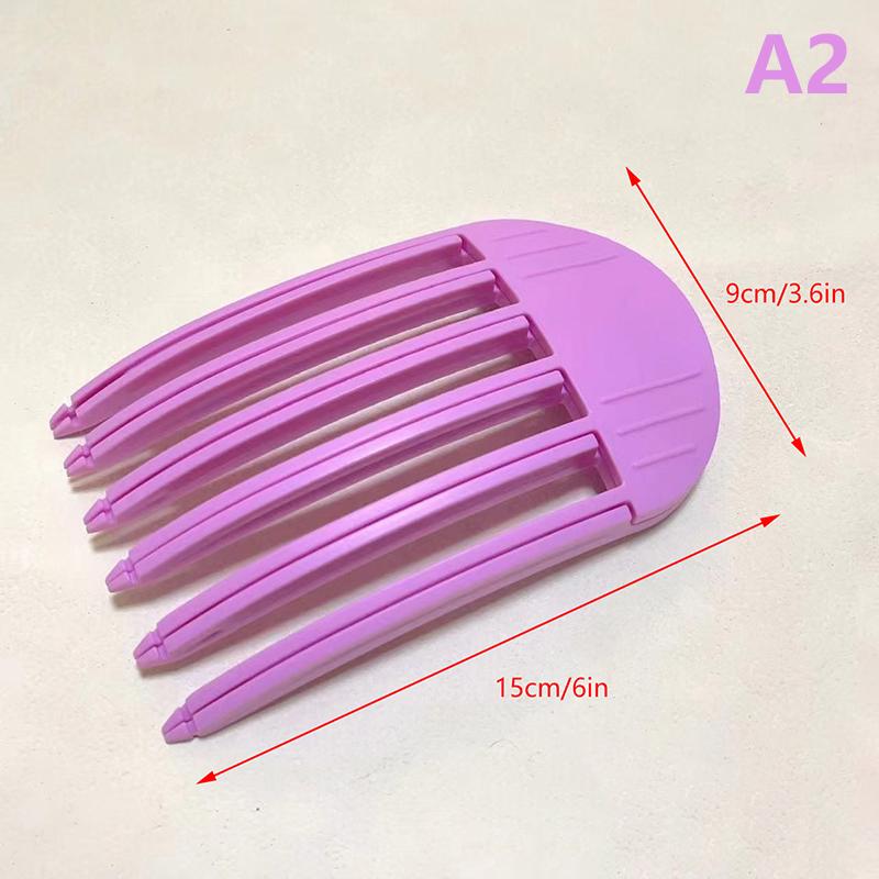 3/6 zubů Načechrané vlasové kořínky Artefakt z vysoké lebky Vlásenka Přírodní načechrané vlasy bez stopy Styling Nástroje pro líné