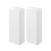 Yamazaki Magnetic Bathroom Refill Pouch Dispenser Storage Holder S of Tower White 10139 X 2 [Set 2]