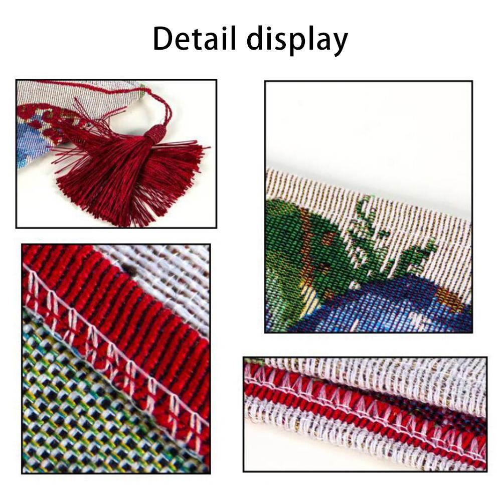 2020 Christmas Tablecloth Decoration Plaid Checkered Table Runner Cotton Tablerunner Elegant Decor For New Year Party Dinner