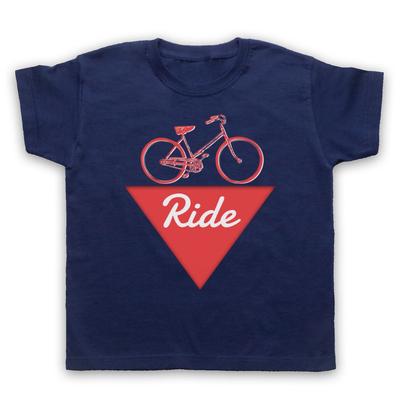 Ride Bike Fanatic Love Of Cycling Bicycle Enthusiast Kids Childs T-Shirt