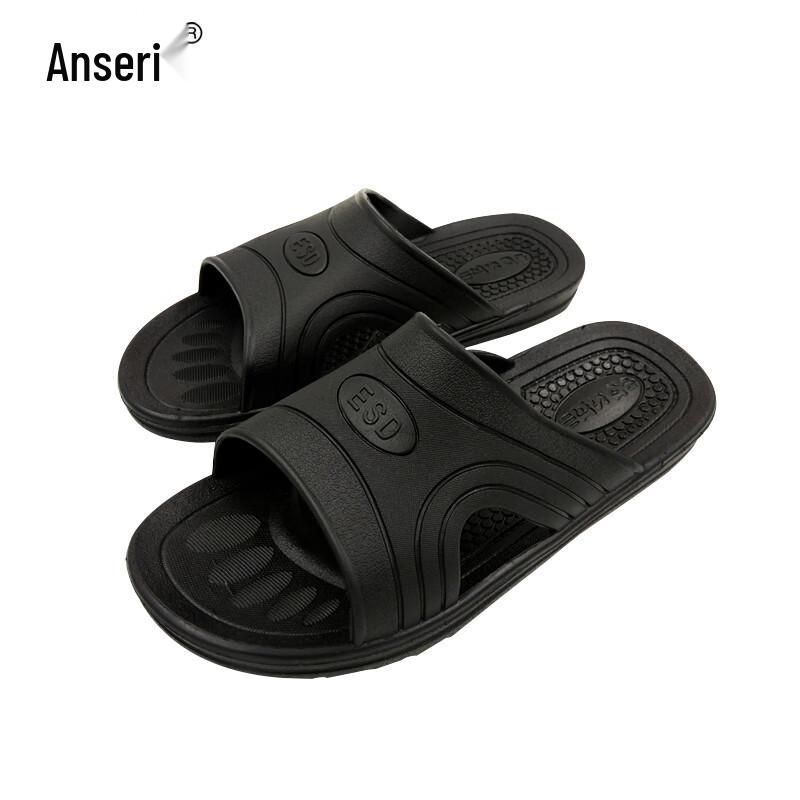 

Ansuary Breathable Dustproof Cleanroom Work Slippers 44-45
