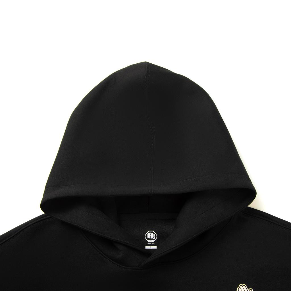 Li-Ning Badfive Quick-Dry Cool Loose Hooded Logo Sweatshirt Men sweatshirts AWDW029-6