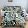 3D Printed Bohemian Ethnic Mandala Comfortable Duvet Quilt Cover Pillowcase Bedding Set Children Bedroom Decoration Home Textile