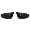 Excellent Facelifted Side Wing Modified for BMW X5 E70 X6 E71 2008-2013 Mirror Cover Caps Bright Black Carbon Fiber Pattern