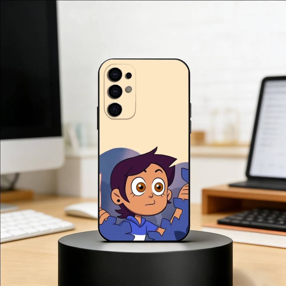 The Owl House Luz Noceda Phone Case For Samsung S25,S24,S21,S22,S23,S30,Ultra,S20,Plus,Fe,Lite,Note,10,Black Cover