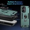 For Xiaomi Poco F6 5G Case Shockproof Armor Case For Poko Little F6 F 6 PocoF6 5G Car Magnetic Holder Ring Protect Cover