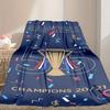 1pc Cozy Print Blanket, Rangers FC Blanket Appropriate for Home Picnic and Travel Adventures