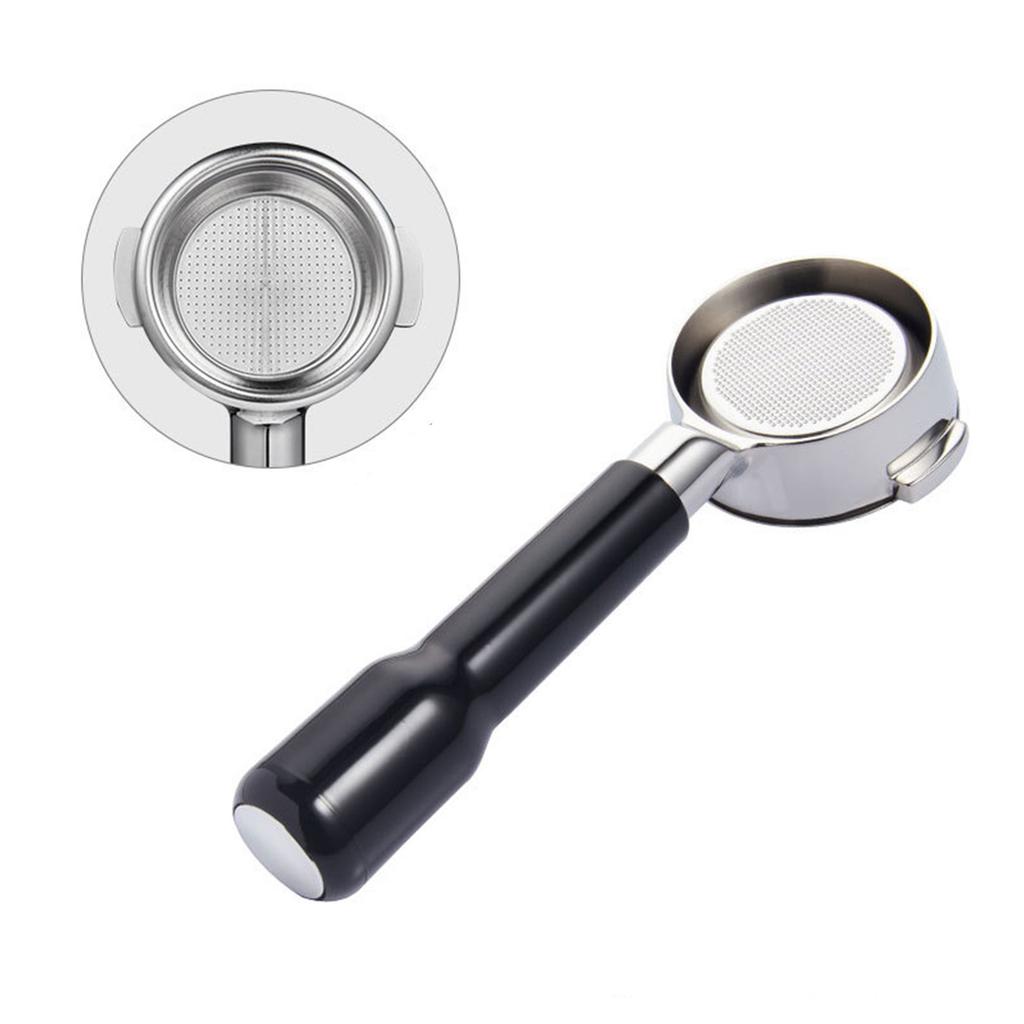 58MM Stainless Steel Double Ear Coffee Machine Handle Bottomless Filter Portafilter Universal E61 Espresso Coffee Tools