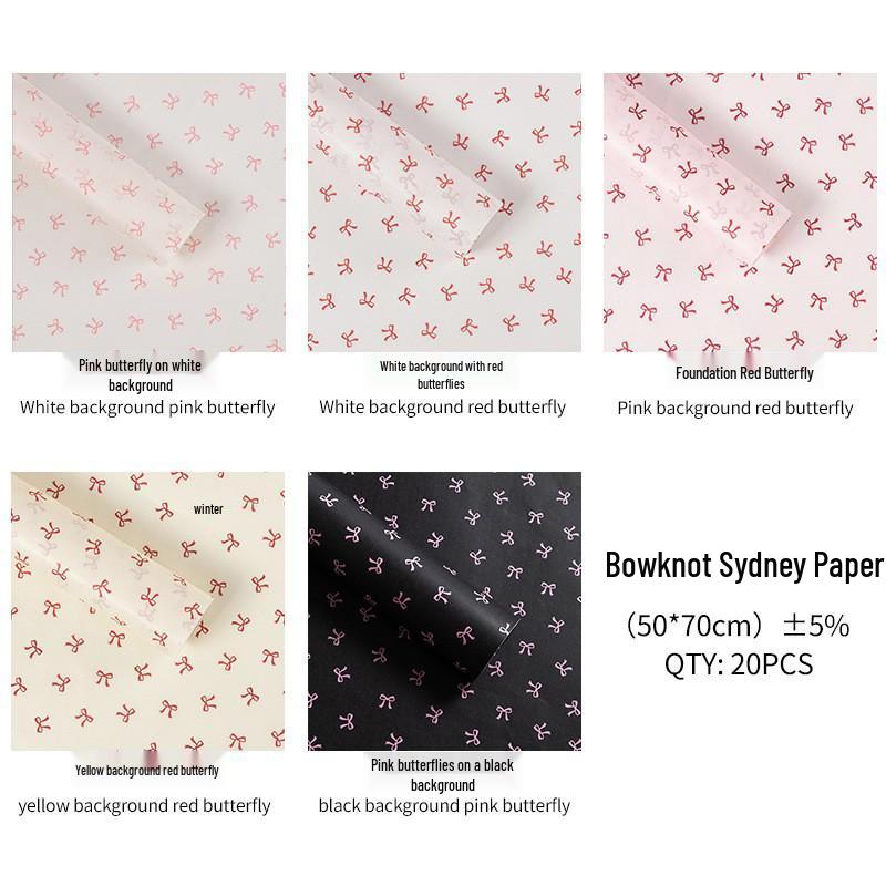Pearlescent Paper for Fresh Flower Wrapping, High-End Floristry Decor, DIY Base Lining Paper