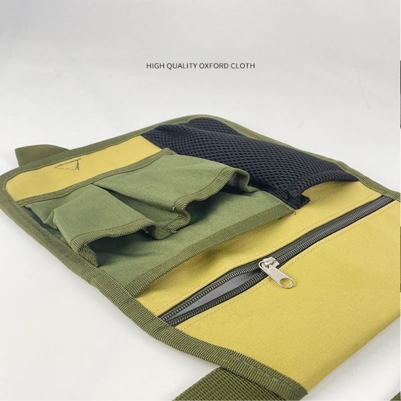 1Pc Portable Hardware Kit Thickened Multi-pocket Garden Kit Special Canvas Fanny Pack for Electricians and Wood