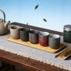 New Vintage Japanese Ceramic Cup 120-150ml For Gongfu Tea Sake Coffee Healthy Living Friend Gift Tableware Stoneware Porcelain