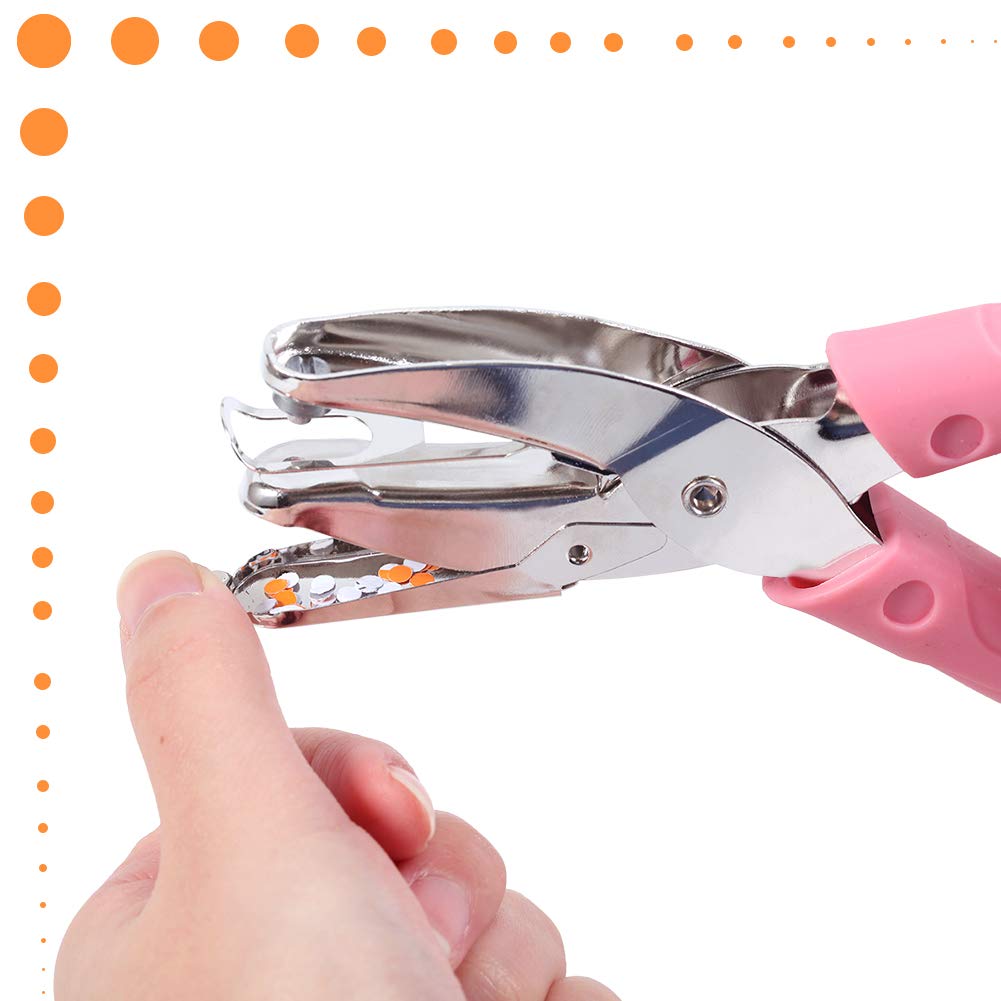 SPEEDWOX Hole Pliers, Craft Punch, Hole Punch, Round Shape, 3mm Hole Punch, Total of 5 Types, Stationery, Stationery, Art, Scrapbooking