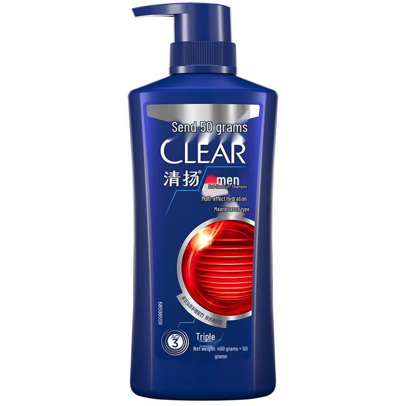 

Clear Men Anti-Dandruff Hydrating Shampoo 450g