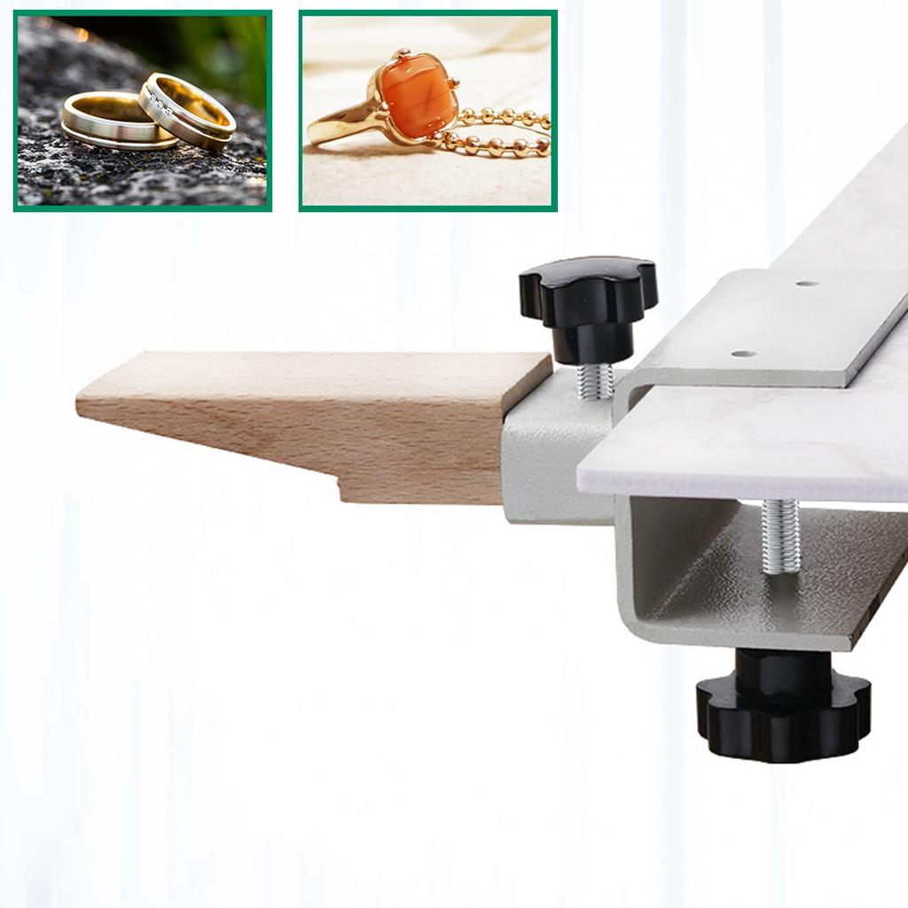 Jewelry Table Clamp for Craftsmen and Hobbyists Easy To Install Wood Benches Pin Practical Jewelers Cutting Jewelry Tool