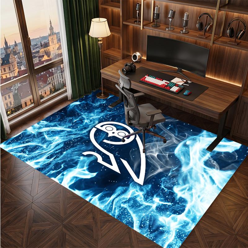 Tappeto in Cristallo di Velluto con Stampa del Sheffield Wednesday Football, Comodo Assorbente d'Acqua Antiscivolo per Pavimenti Interni