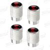 Aluminum For Ford Focus ST Line Mondeo Kuga GT350 GT500 Shelby Logo 4pcs Car Decor Wheel Tire Valve Caps Stem Cover Accessories