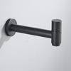 Nickel 304 Stainless Steel Washing Machine Faucet Black Wall Mounted Outdoor Exterior Garden Bibcock Bath Toilet Mop Pool Taps