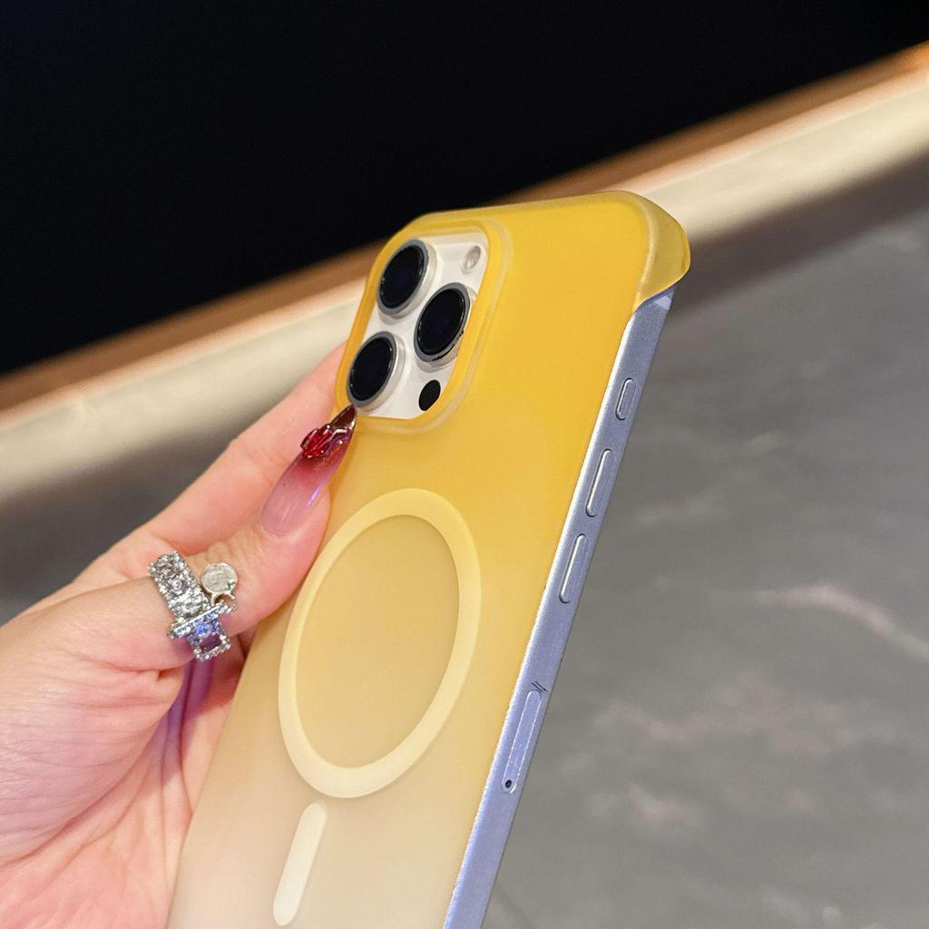 Capa Magnética Fosca Semi-Cobertura para Apple 17 Promax