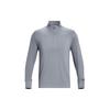 T Shirts Men's Gray Stand Collar Moderate Straight Fit Unisex 1379288-035