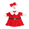 1 Set Christmas Porch Goose Outfits Outdoor Garden Lawn Yard Goose Statue Winter Santa Claus Elf Dress Xmas Holiday Party Dress-up Clothing