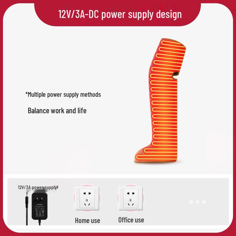 Electric Heated Knee Brace Massager for Joint Pain and Cold Protection