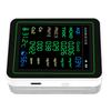 Air Quality Tester CO2 HCHO TVOC PM2.5 PM10 Temperature Humidity Sensor TFT Screen Air Quality Detector White