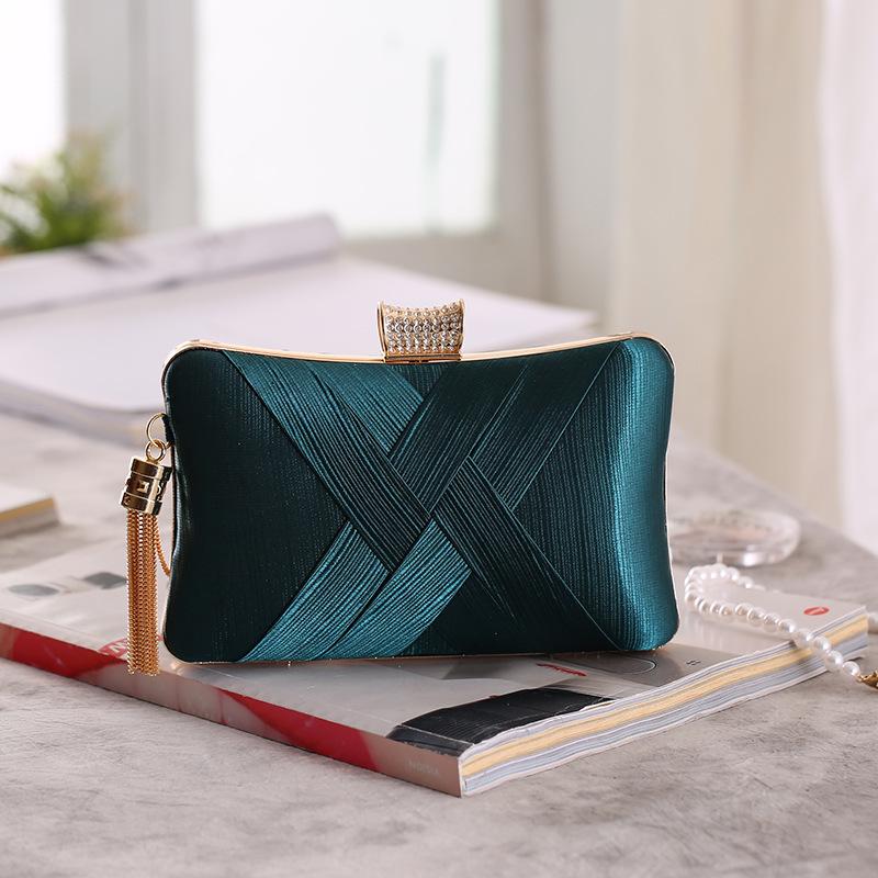 Evening Bags Tassel Fashion Ladies Day Clutch Bag Small Shoulder Handbags Female Party Wedding Evening Bag for Women Phone Purse