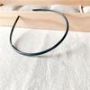 Bright Color Hairband Women Plastic Solid Color Thin Edge Toothed Non-slip Hair Hoop Headbands Girls Hair Accessories