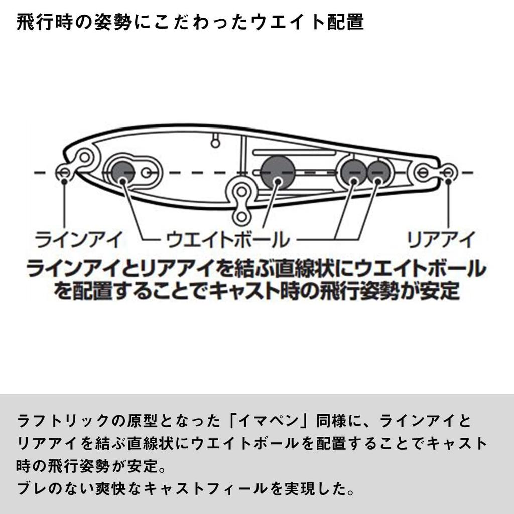 DAIWA Lure Silver Wolf Laugh Trick 70F Ghost Ayu