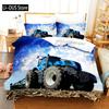 Tractor Bedding Set Bedspread Single Twin Full Queen King Size Sports Bed Set Aldult Bedroom Duvetcover 2 Funda nrdica Bedsheet